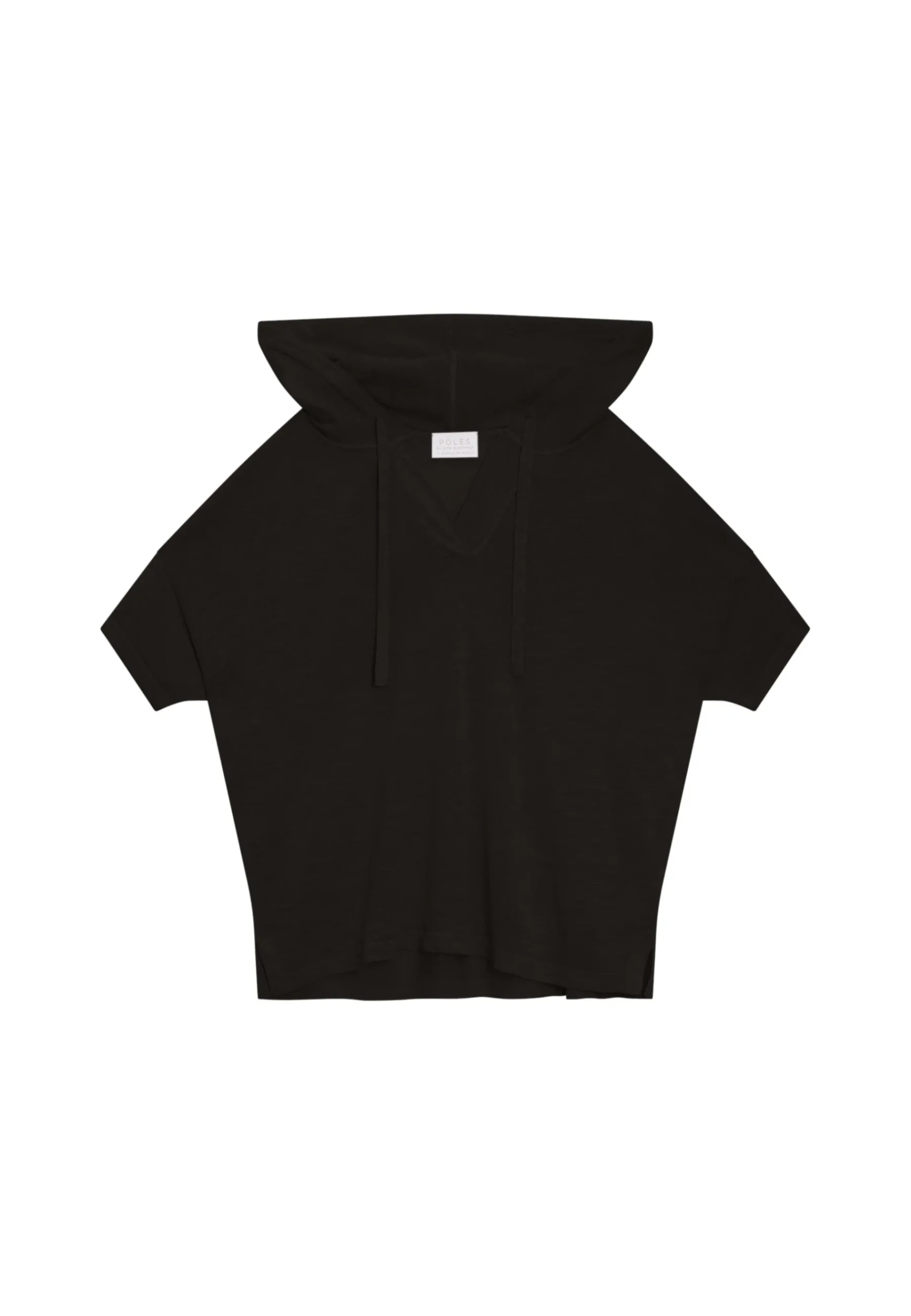 Montagut T-Shirts Et Débardeurs-Sweat en lin flammé - Pivoine 01-Noir