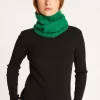 Montagut Accessoires-Tour de cou unisexe en cachemire - Lisa 22-Vert moyen