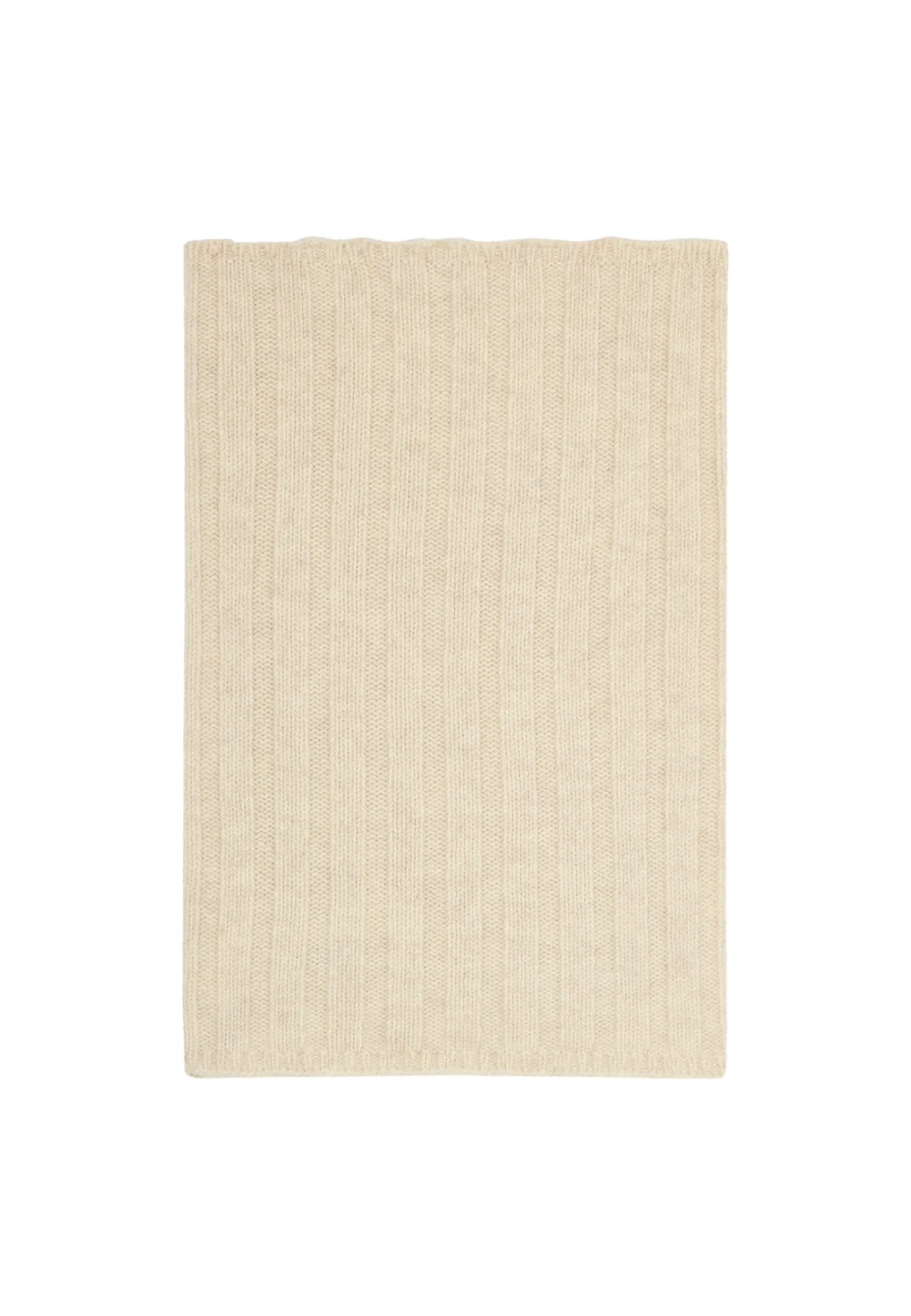 Montagut Accessoires-Tour de cou unisexe en cachemire - Lisa 13-Beige moyen