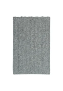 Montagut Accessoires-Tour de cou unisexe en cachemire - Lisa 09-Gris moyen