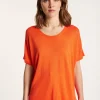 Montagut T-Shirts Et Débardeurs-T-shirt ample avec fentes - Nova 15-Orange