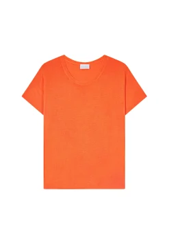 Montagut T-Shirts Et Débardeurs-T-shirt ample avec fentes - Nova 15-Orange