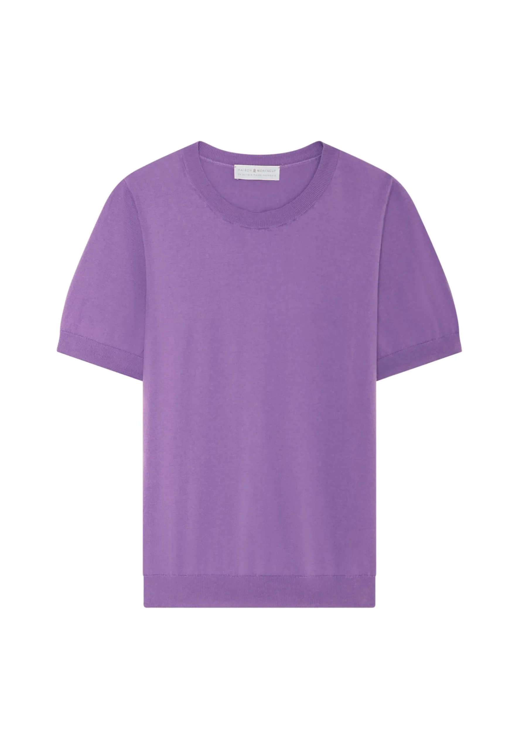 Montagut T-Shirts Et Débardeurs-T-shirt col rond en coton - Moon 17-Violet
