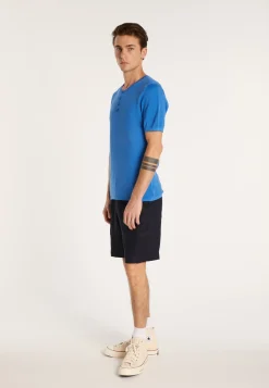 Montagut Polos Et T-Shirts-T-shirt en coton - Brieux 77-Bleu ciel