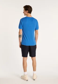 Montagut Polos Et T-Shirts-T-shirt en coton - Brieux 77-Bleu ciel
