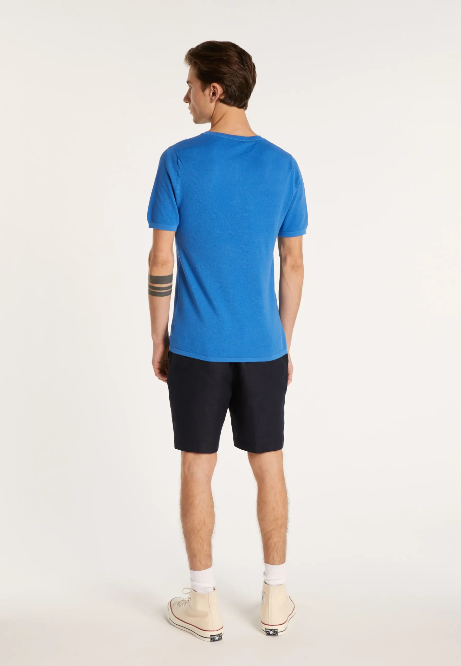 Montagut Polos Et T-Shirts-T-shirt en coton - Brieux 77-Bleu ciel