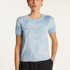Montagut T-Shirts Et Débardeurs-T-shirt en coton - Dalia 62-Batik ciel