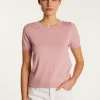 Montagut T-Shirts Et Débardeurs-T-shirt en coton - Dalia 24-Rose clair