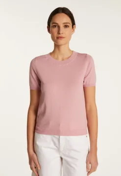 Montagut T-Shirts Et Débardeurs-T-shirt en coton - Dalia 24-Rose clair