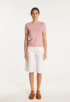 Montagut T-Shirts Et Débardeurs-T-shirt en coton - Dalia 24-Rose clair