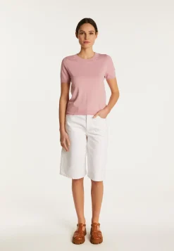 Montagut T-Shirts Et Débardeurs-T-shirt en coton - Dalia 24-Rose clair
