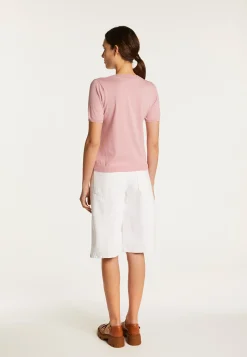 Montagut T-Shirts Et Débardeurs-T-shirt en coton - Dalia 24-Rose clair