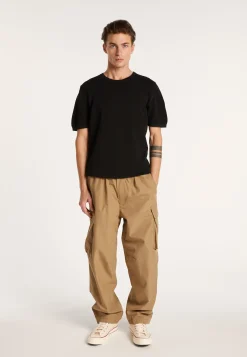 Montagut Polos Et T-Shirts-T-shirt en coton - Leonard 01-Noir
