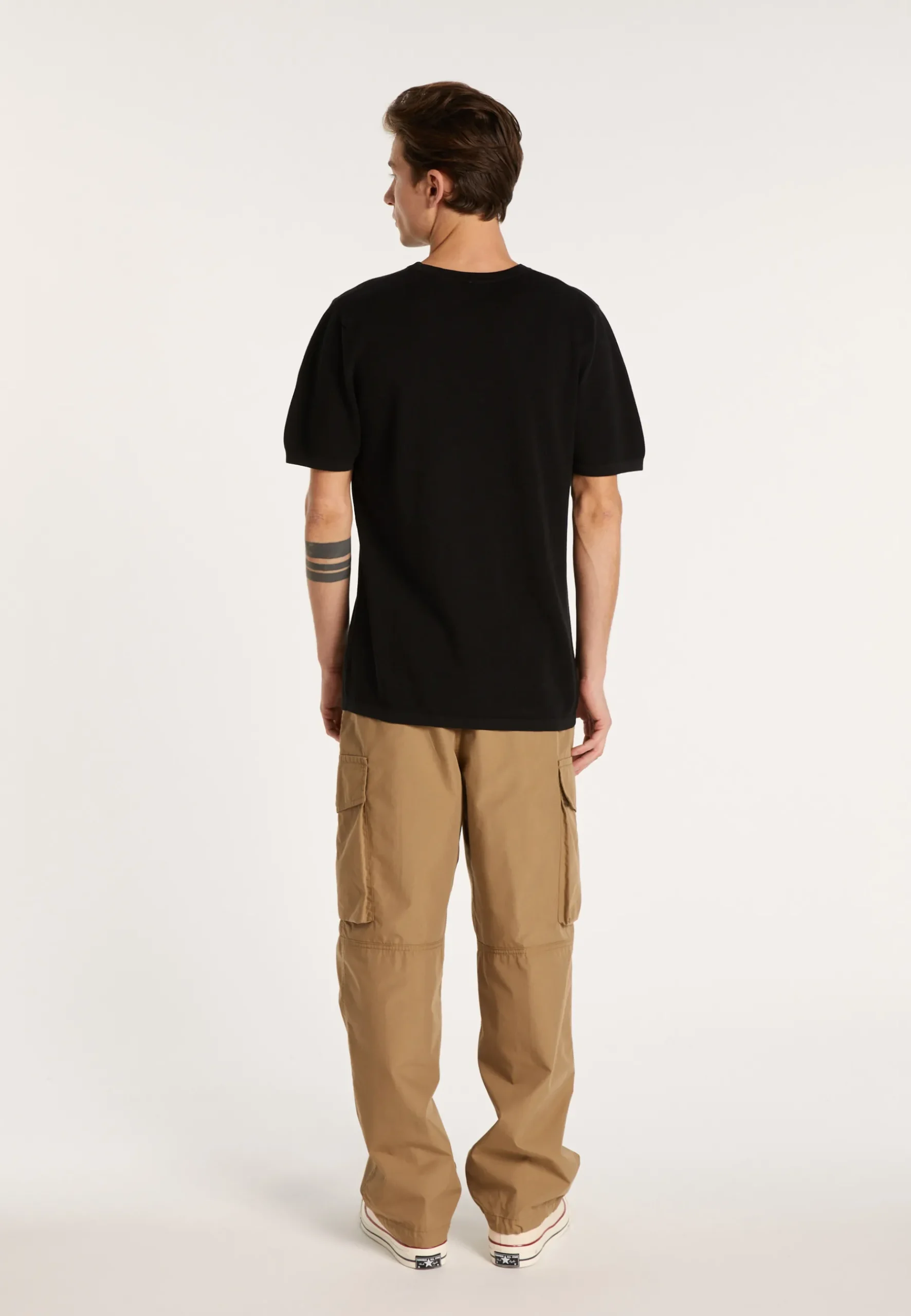 Montagut Polos Et T-Shirts-T-shirt en coton - Leonard 01-Noir