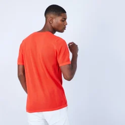 Montagut Polos Et T-Shirts-T-shirt en coton - Leonard 15-Orange