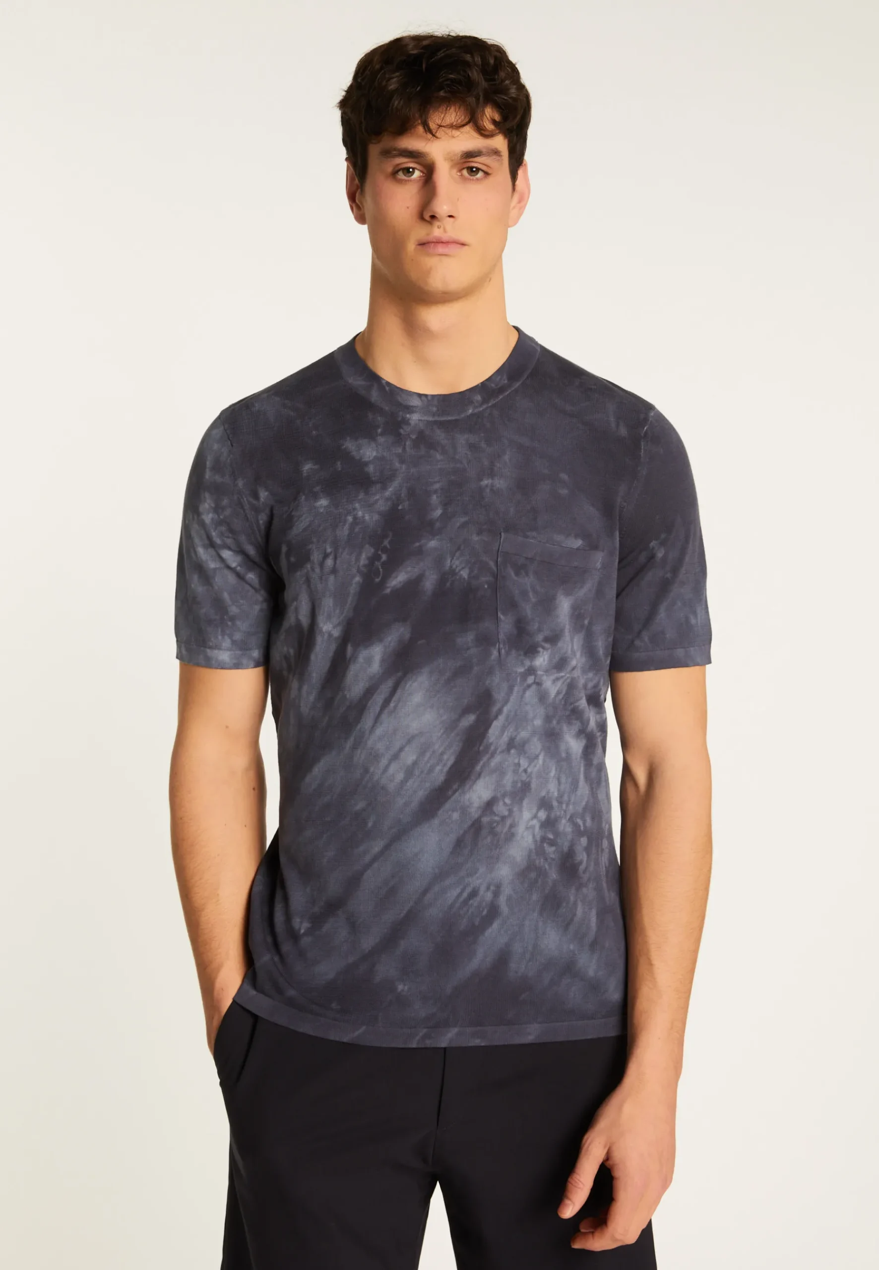 Montagut Polos Et T-Shirts-T-shirt en coton - Marquez 60-Batik marine