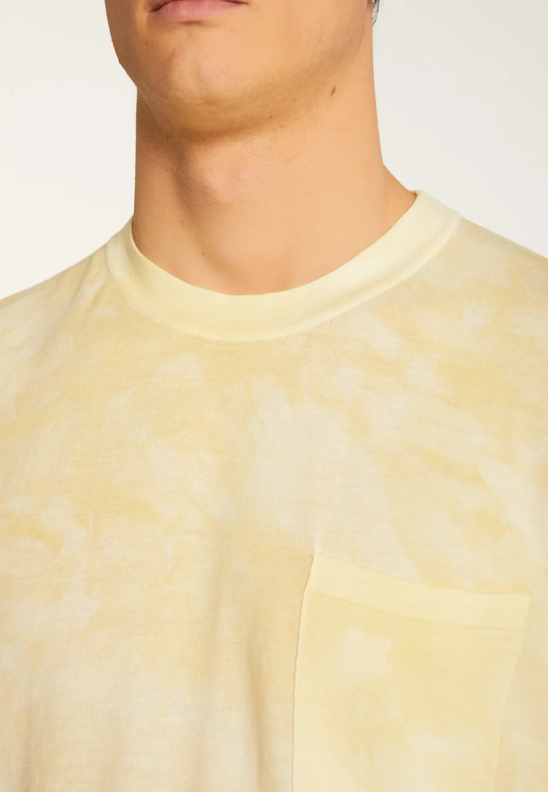Montagut Polos Et T-Shirts-T-shirt en coton - Marquez 63-Batik paille