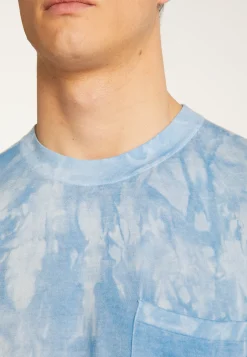 Montagut Polos Et T-Shirts-T-shirt en coton - Marquez 62-Batik ciel