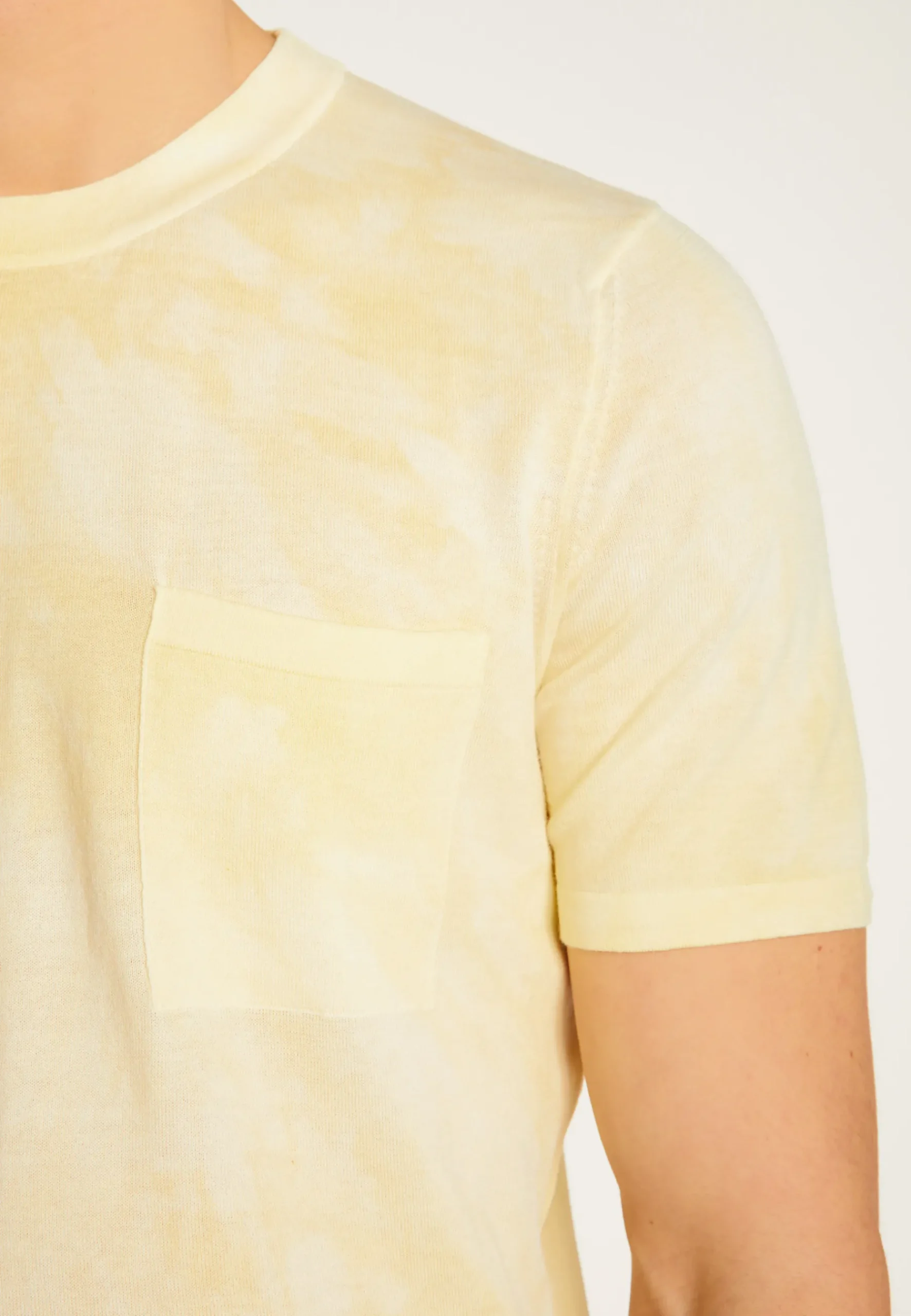Montagut Polos Et T-Shirts-T-shirt en coton - Marquez 63-Batik paille