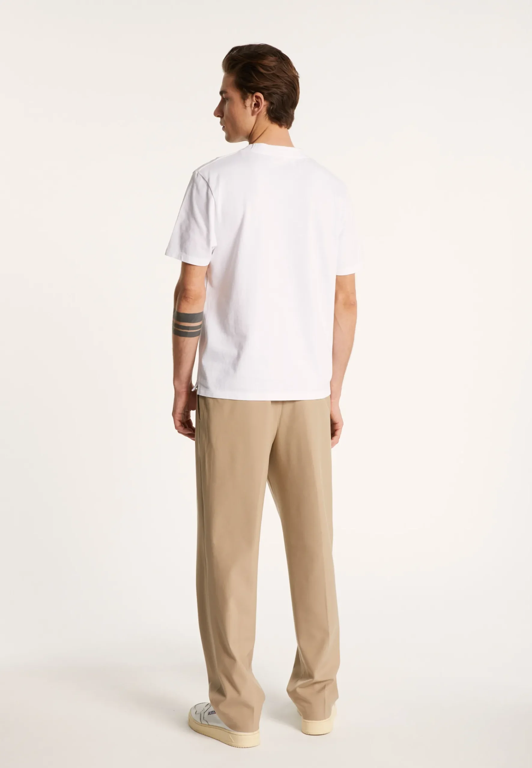 Montagut Polos Et T-Shirts-T-shirt en coton avec logo - Bahut 02-Blanc
