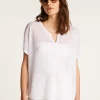 Montagut T-Shirts Et Débardeurs-T-shirt en fil lumière - Didi 82-Ecru