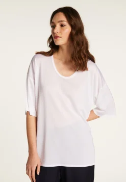 Montagut T-Shirts Et Débardeurs-T-shirt en fil lumière - Dolly 82-Ecru