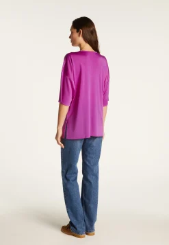 Montagut T-Shirts Et Débardeurs-T-shirt en fil lumière - Dolly 16-Violet clair