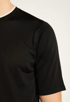 Montagut Le Fil Lumière®-T-shirt en fil lumière - Mael 01-Noir
