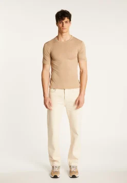 Montagut Polos Et T-Shirts-T-shirt en laine mélangée - Renaud 13-Beige moyen