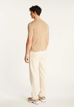 Montagut Polos Et T-Shirts-T-shirt en laine mélangée - Renaud 13-Beige moyen
