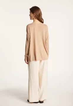 Montagut T-Shirts Et Débardeurs-T-shirt en lin flammé - Beja 13-Beige moyen
