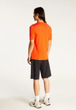 Montagut Polos Et T-Shirts-T-shirt en lin flammé - Renaud 15-Orange
