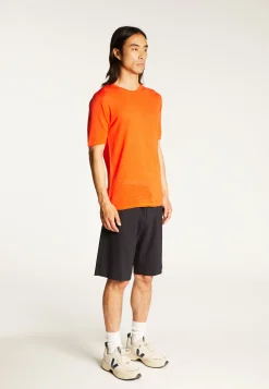 Montagut Polos Et T-Shirts-T-shirt en lin flammé - Renaud 15-Orange