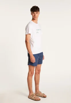 Montagut Polos Et T-Shirts-T-shirt homme Maison x Cuisse de Grenouille - Lulu 02-Blanc