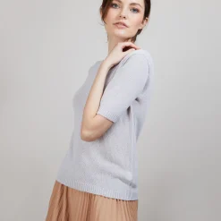 Montagut T-Shirts Et Débardeurs-T-shirt manches coudes - Bapteme 81-Gris pale