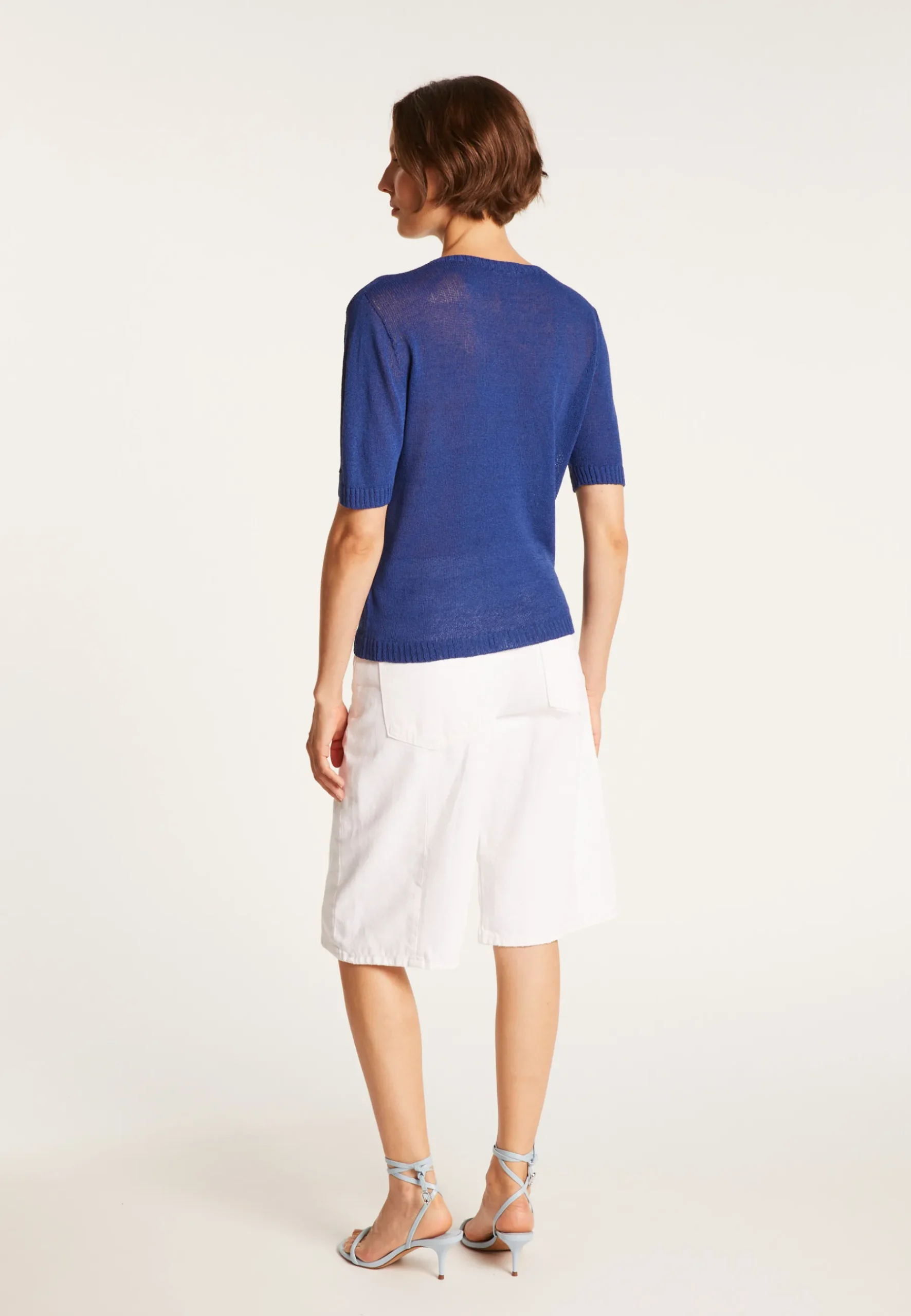 Montagut T-Shirts Et Débardeurs-T-shirt manches coudes - Bapteme 03-Bleu foncé