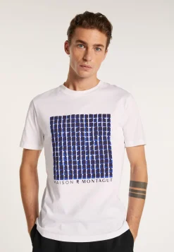 Montagut Polos Et T-Shirts-T-shirt MM en coton bio - Donnie 02-Blanc