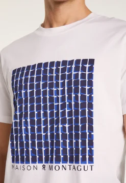 Montagut Polos Et T-Shirts-T-shirt MM en coton bio - Donnie 02-Blanc