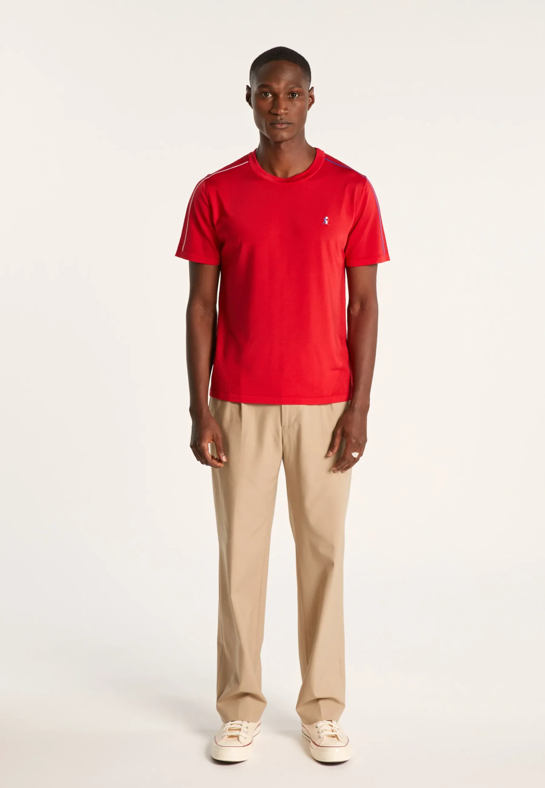 Montagut Le Fil Lumière®-T-shirt unisexe Fil Lumière - Anthony 52-Rouge