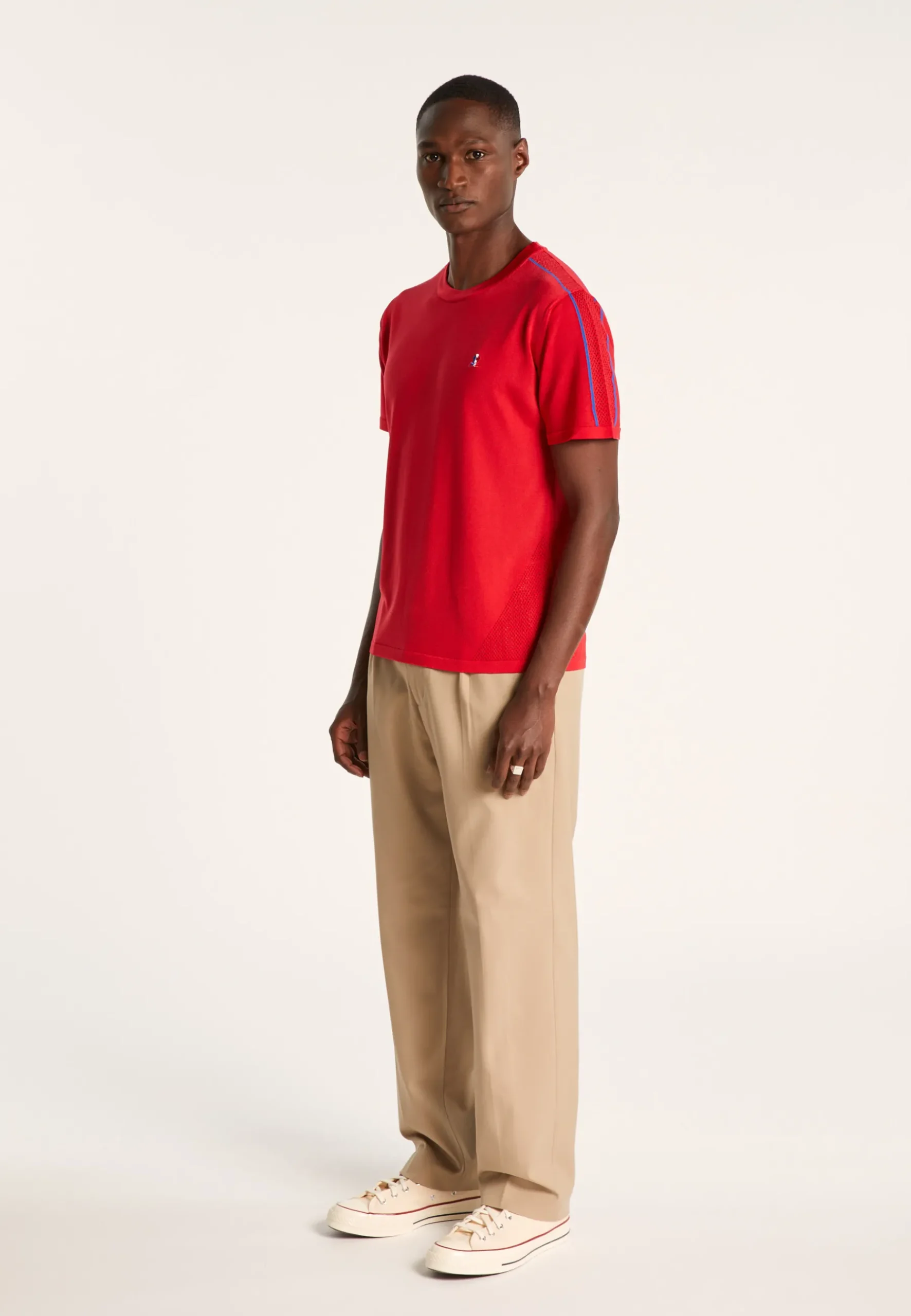 Montagut Le Fil Lumière®-T-shirt unisexe Fil Lumière - Anthony 52-Rouge
