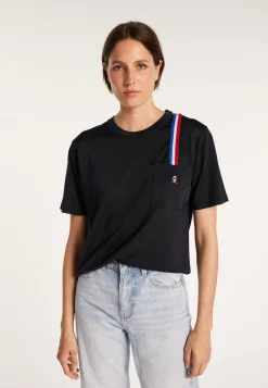 Montagut Polos Et T-Shirts-T-shirt unisexe Fil Lumière - Achille 05-Bleu marine