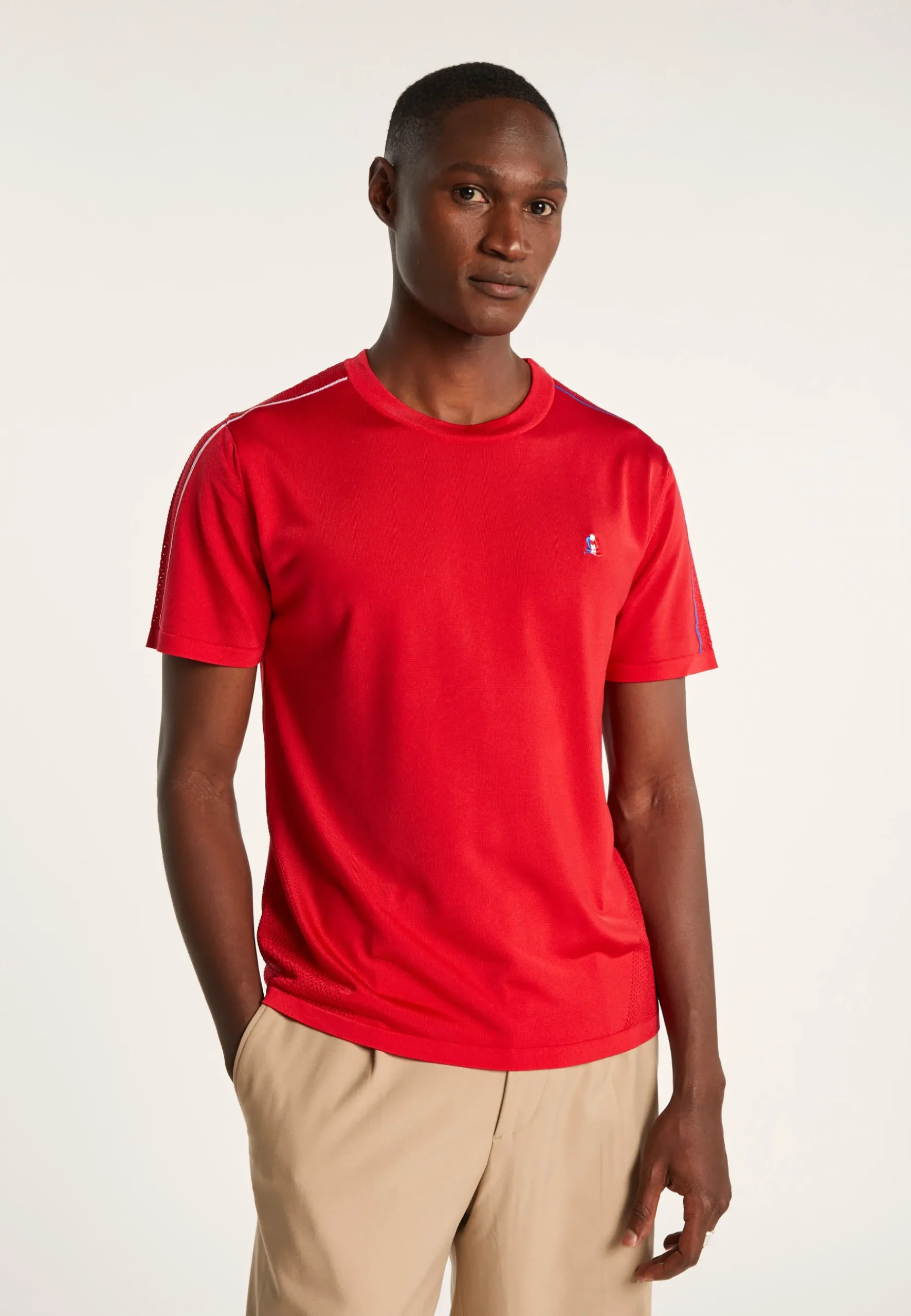 Montagut Le Fil Lumière®-T-shirt unisexe Fil Lumière - Anthony 52-Rouge