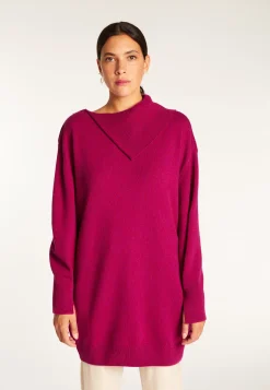 Montagut Pulls-Tunique en laine et cachemire - Vienne 17-Violet