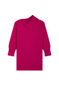 Montagut Pulls-Tunique en laine et cachemire - Vienne 17-Violet