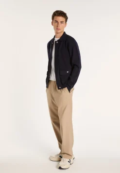 Montagut Vestes Et Cardigans-Veste à poches en laine - Leopol 05-Bleu marine