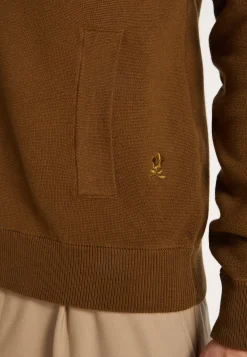 Montagut Vestes Et Cardigans-Veste avec poches en coton bio - Richelieu 83-Kaki