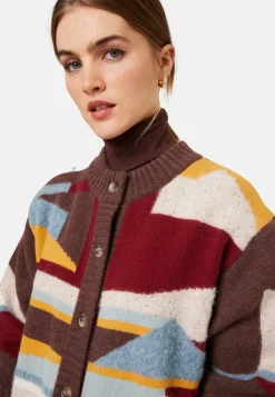 Montagut Vestes Et Cardigans-Veste boutonnée en mélange de laine - Gloria 47Marron foncé