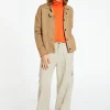 Montagut Vestes Et Cardigans-Veste boutonnée laine mérinos - Coline 88-Camel