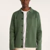 Montagut Vestes Et Cardigans-Veste en coton - Irwan 21-Vert foncé