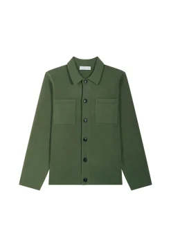 Montagut Vestes Et Cardigans-Veste en coton - Irwan 21-Vert foncé